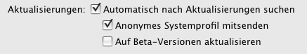 update-anfrage